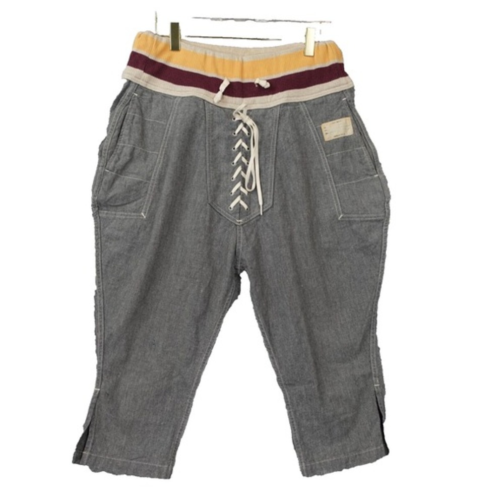 Vintage KAPITAL Archive Pants Men M‎ Knicker Riding Drop Crotch Baggy JAPAN